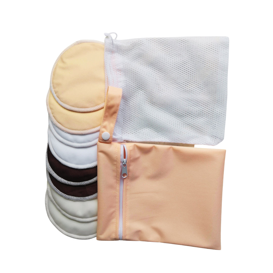 Winged Maternity Peri Pads Pack of 32 Large Postpartum Flow Pads with Wings  - Ultra Soft Disposable Nursing Pads for New Moms- Vakly Postpartum Guide  Included (32)